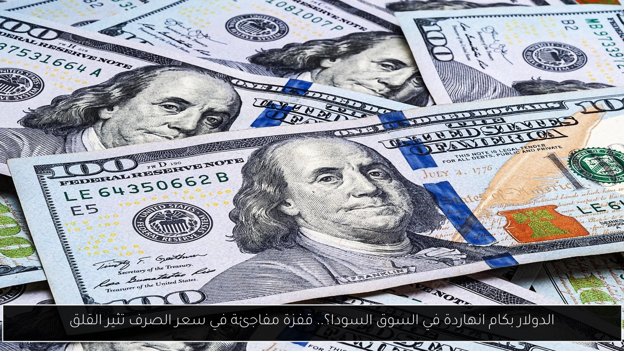 الدولار بكام انهاردة في السوق السودا؟.. قفزة مفاجئة في سعر الصرف تثير القلق