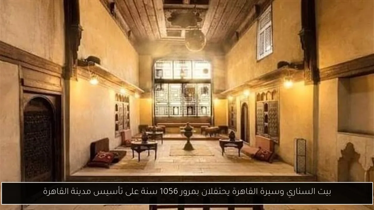 بيت السناري وسيرة القاهرة يحتفلان بمرور 1056 سنة على تأسيس مدينة القاهرة