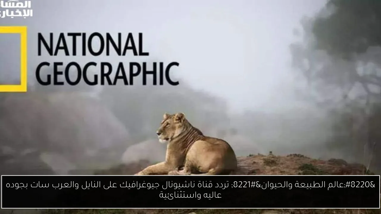 “عالم الطبيعة والحيوان” تردد قناة ناشيونال جيوغرافيك على النايل والعرب سات بجوده عاليه واستثنائية