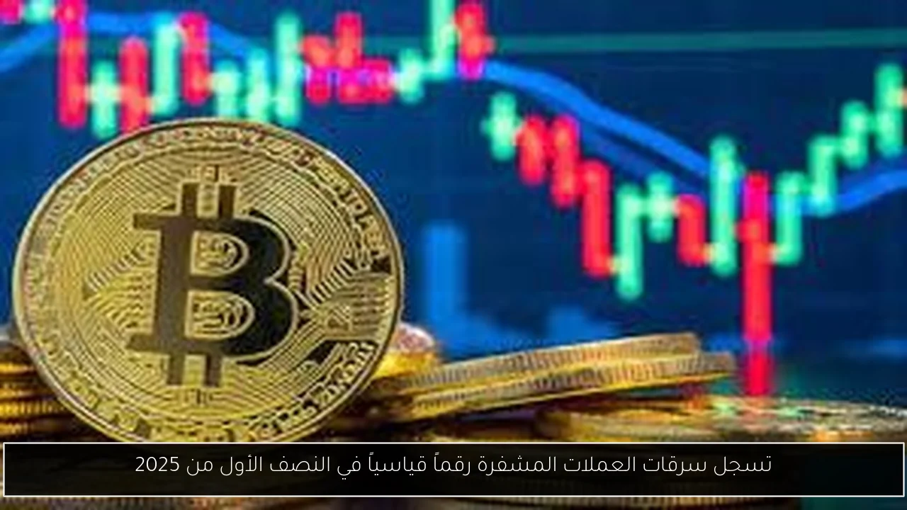 تسجل سرقات العملات المشفرة رقماً قياسياً في النصف الأول من 2025