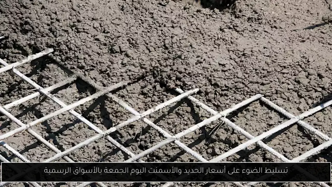 تسليط الضوء على أسعار الحديد والأسمنت اليوم الجمعة بالأسواق الرسمية