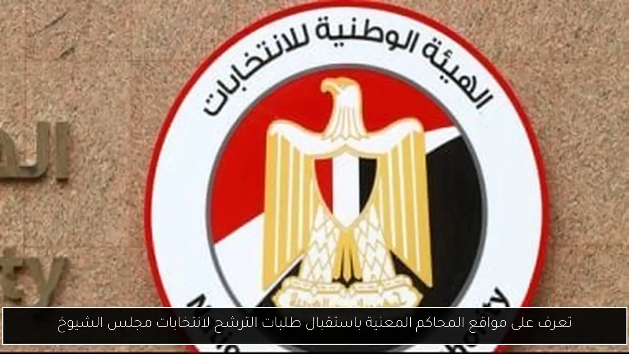 تعرف على مواقع المحاكم المعنية باستقبال طلبات الترشح لانتخابات مجلس الشيوخ