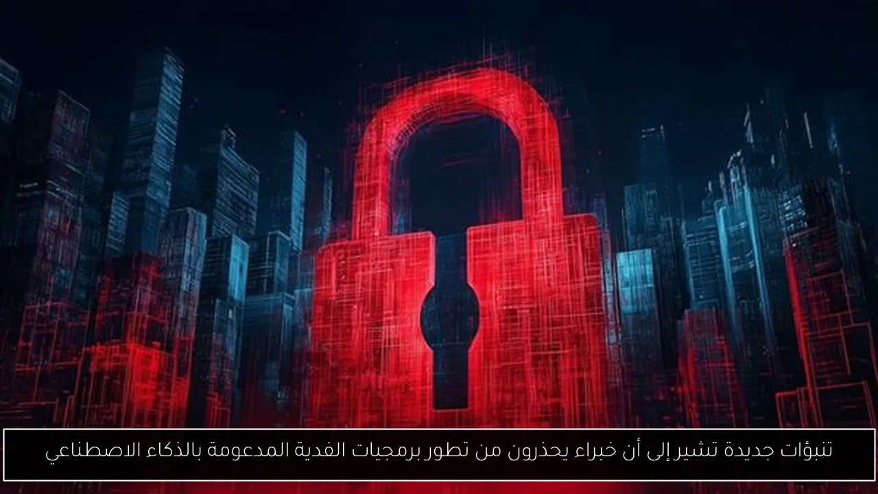تنبؤات جديدة تشير إلى أن خبراء يحذرون من تطور برمجيات الفدية المدعومة بالذكاء الاصطناعي