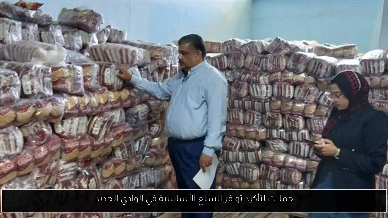 حملات لتأكيد توافر السلع الأساسية في الوادي الجديد