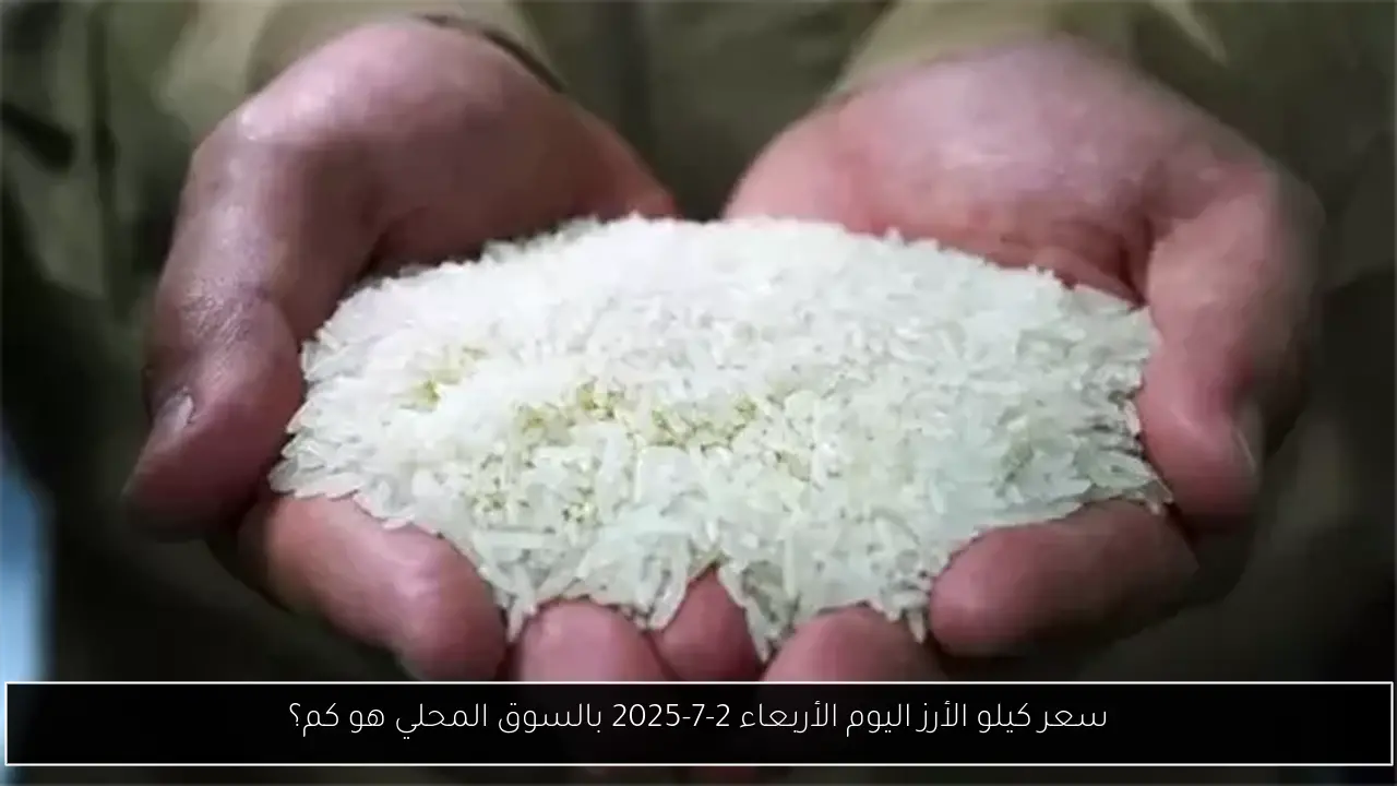 سعر كيلو الأرز اليوم الأربعاء 2-7-2025 بالسوق المحلي هو كم؟