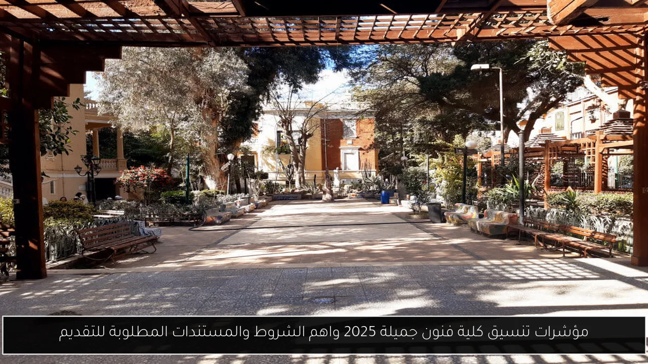 مؤشرات تنسيق كلية فنون جميلة 2025 واهم الشروط والمستندات المطلوبة للتقديم