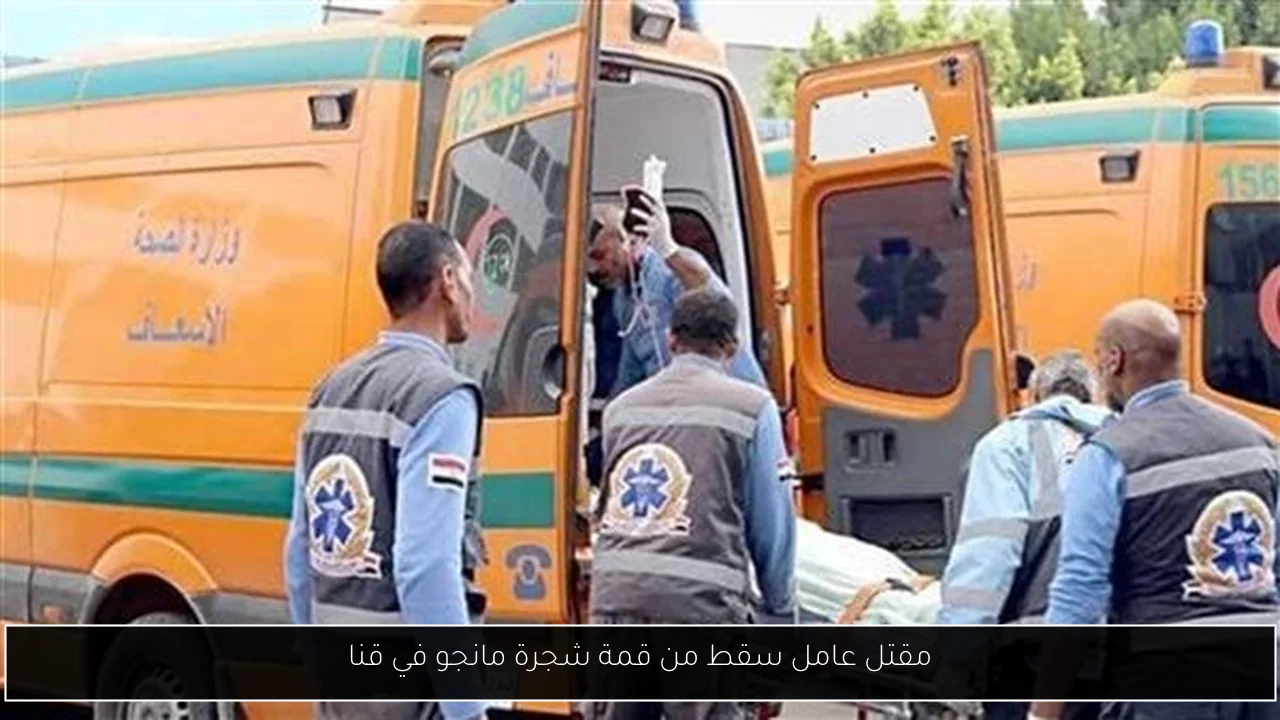 مقتل عامل سقط من قمة شجرة مانجو في قنا