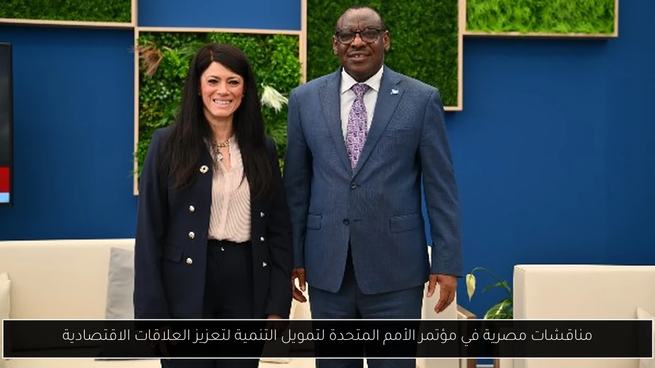 مناقشات مصرية في مؤتمر الأمم المتحدة لتمويل التنمية لتعزيز العلاقات الاقتصادية