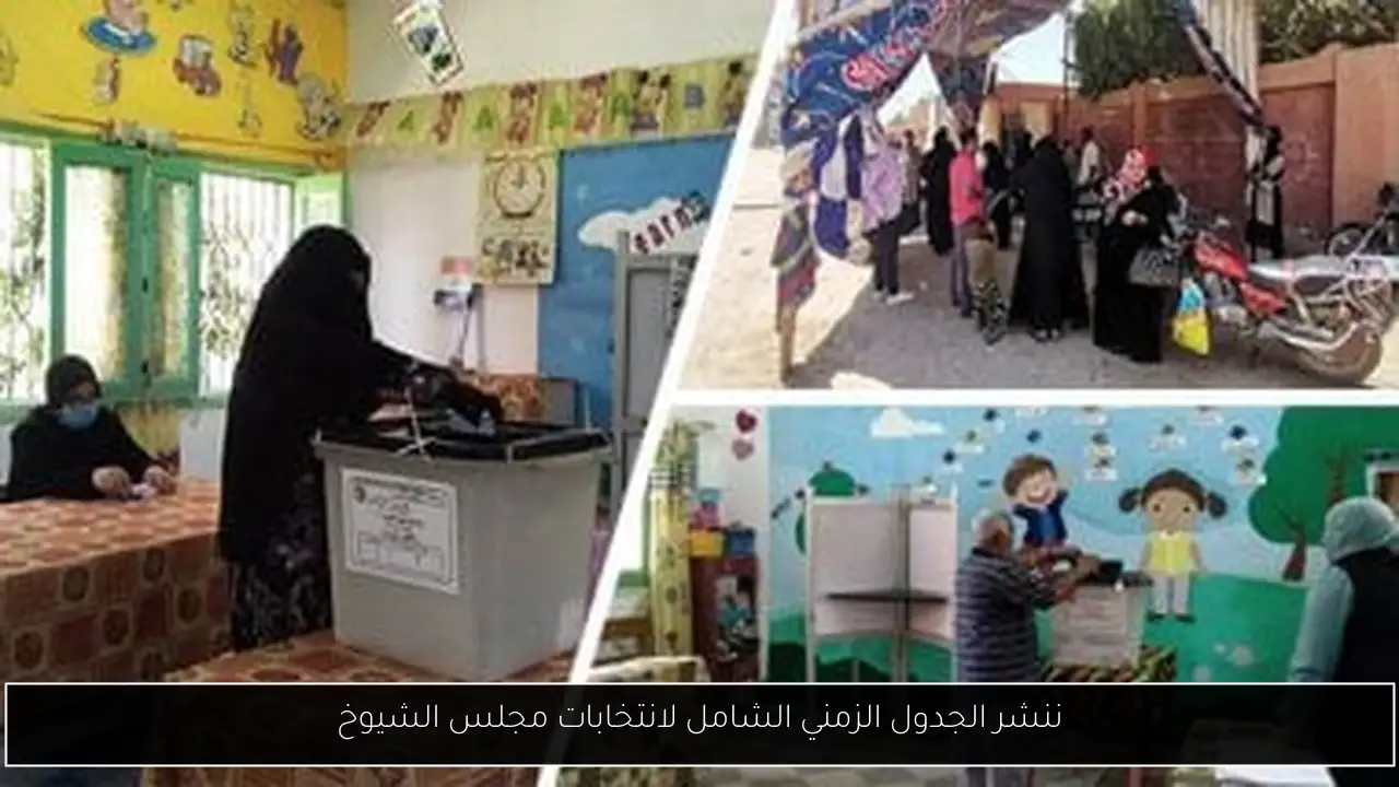 ننشر الجدول الزمني الشامل لانتخابات مجلس الشيوخ
