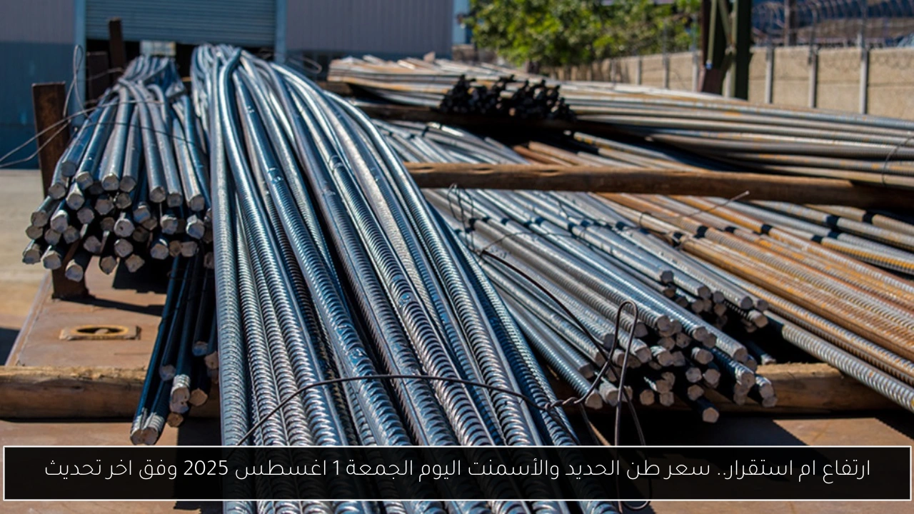 ارتفاع ام استقرار.. سعر طن الحديد والأسمنت اليوم الجمعة 1 اغسطس 2025 وفق اخر تحديث