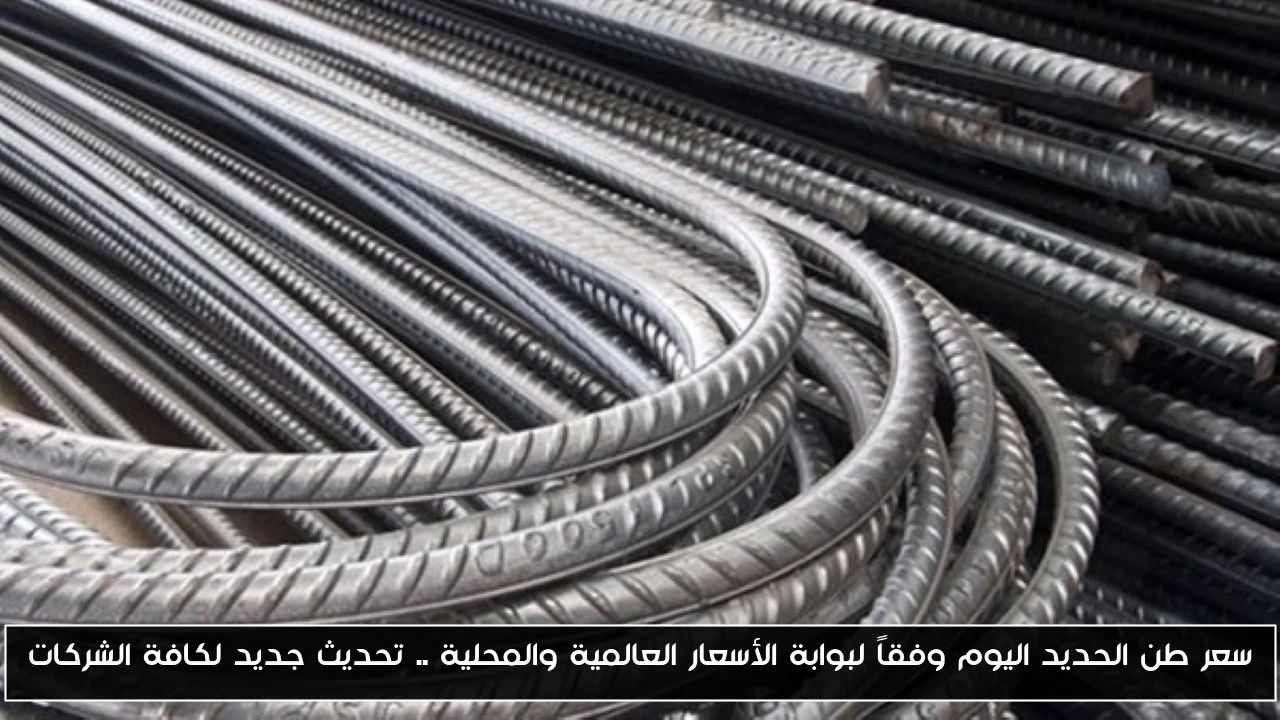 سعر طن الحديد اليوم وفقاً لبوابة الأسعار العالمية والمحلية .. تحديث جديد لكافة الشركات