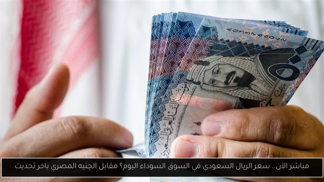 مباشر الآن.. سعر الريال السعودي في السوق السوداء اليوم؟ مقابل الجنيه المصري باخر تحديث
