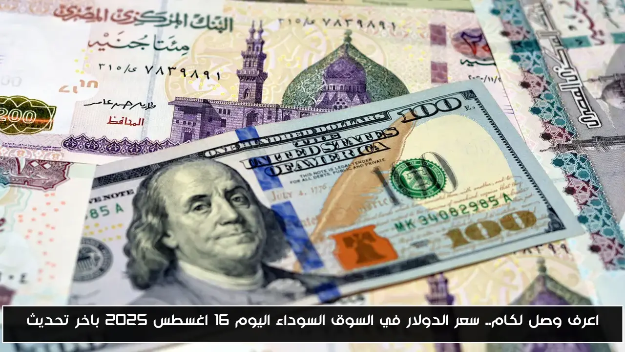 اعرف وصل لكام.. سعر الدولار في السوق السوداء اليوم 16 اغسطس 2025 باخر تحديث
