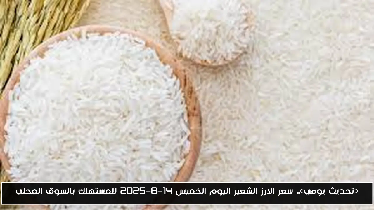 «تحديث يومي».. سعر الارز الشعير اليوم الخميس 14-8-2025 للمستهلك بالسوق المحلي