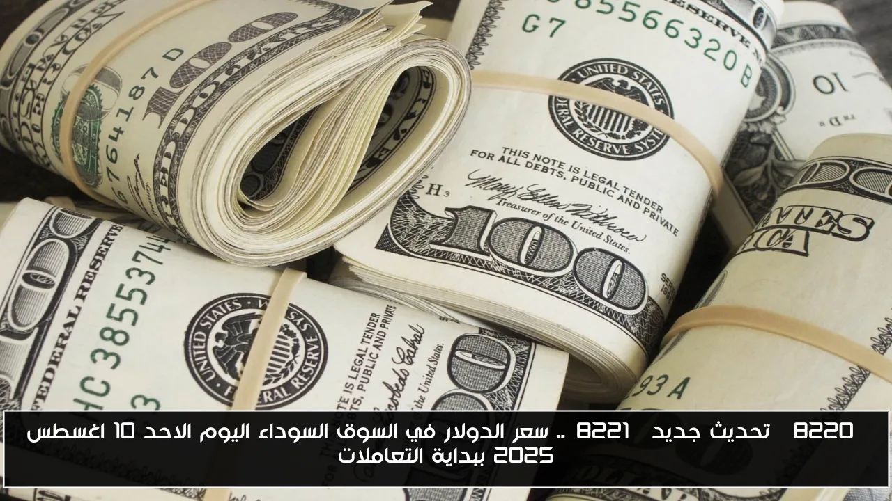 “تحديث جديد”.. سعر الدولار في السوق السوداء اليوم الاحد 10 اغسطس 2025 ببداية التعاملات