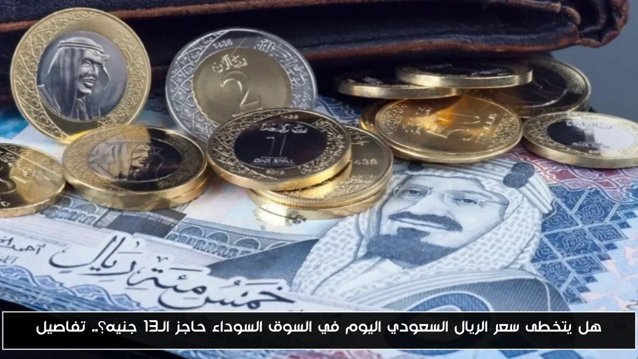 هل يتخطى سعر الريال السعودي اليوم في السوق السوداء حاجز الـ13 جنيه؟.. تفاصيل