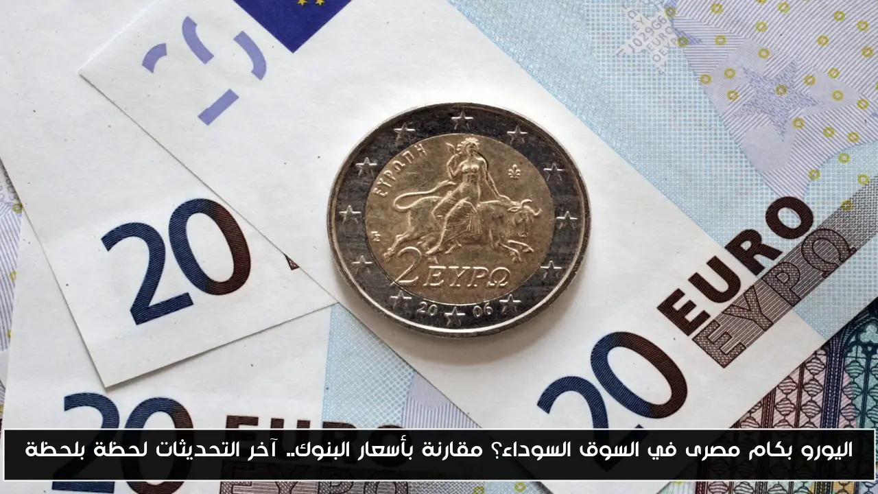 اليورو بكام مصرى في السوق السوداء؟ مقارنة بأسعار البنوك.. آخر التحديثات لحظة بلحظة
