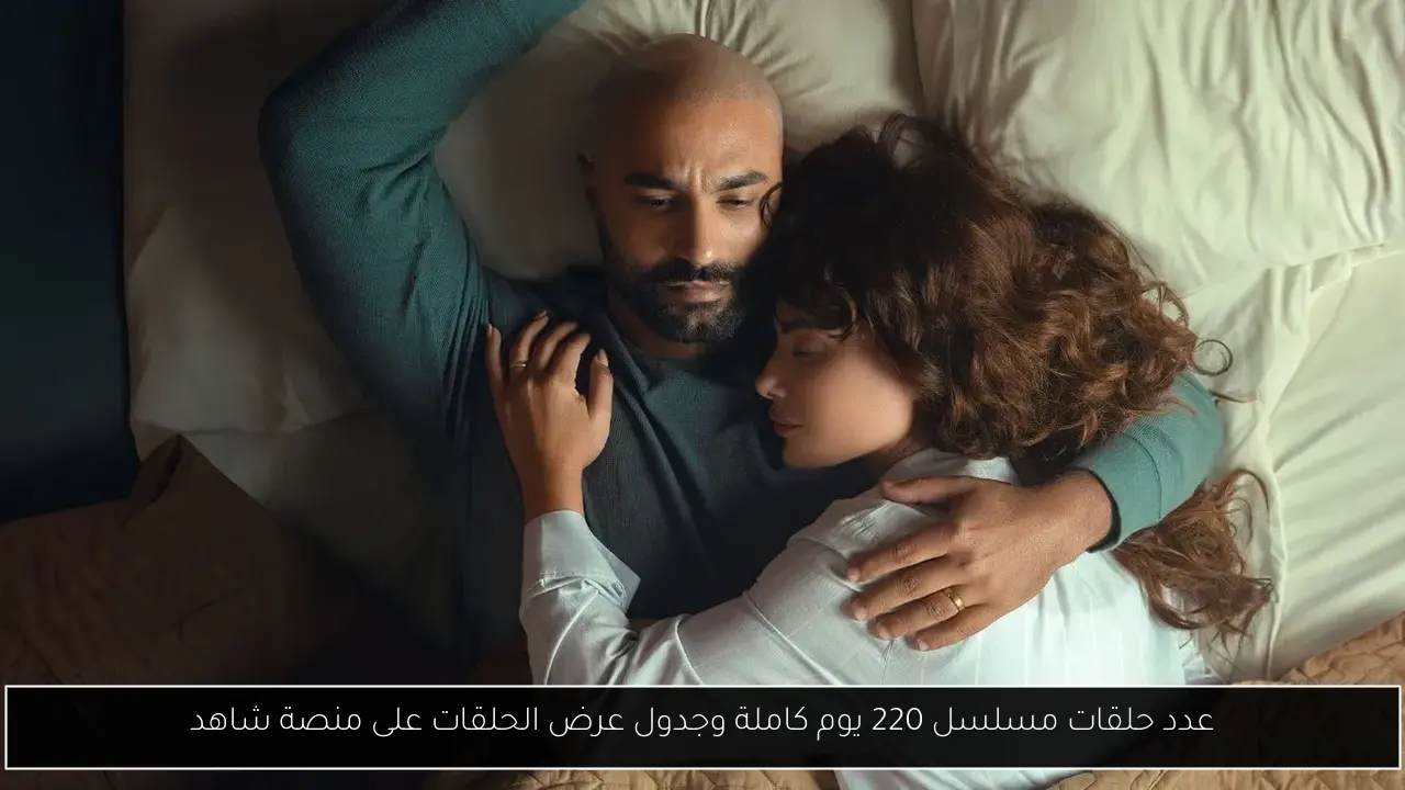 عدد حلقات مسلسل 220 يوم كاملة وجدول عرض الحلقات على منصة شاهد