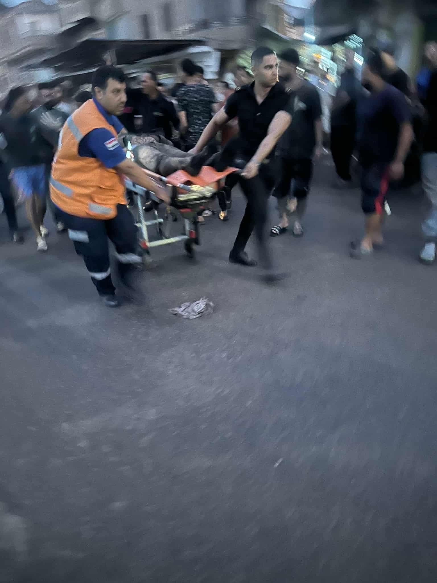 صورة من موقع الحادث