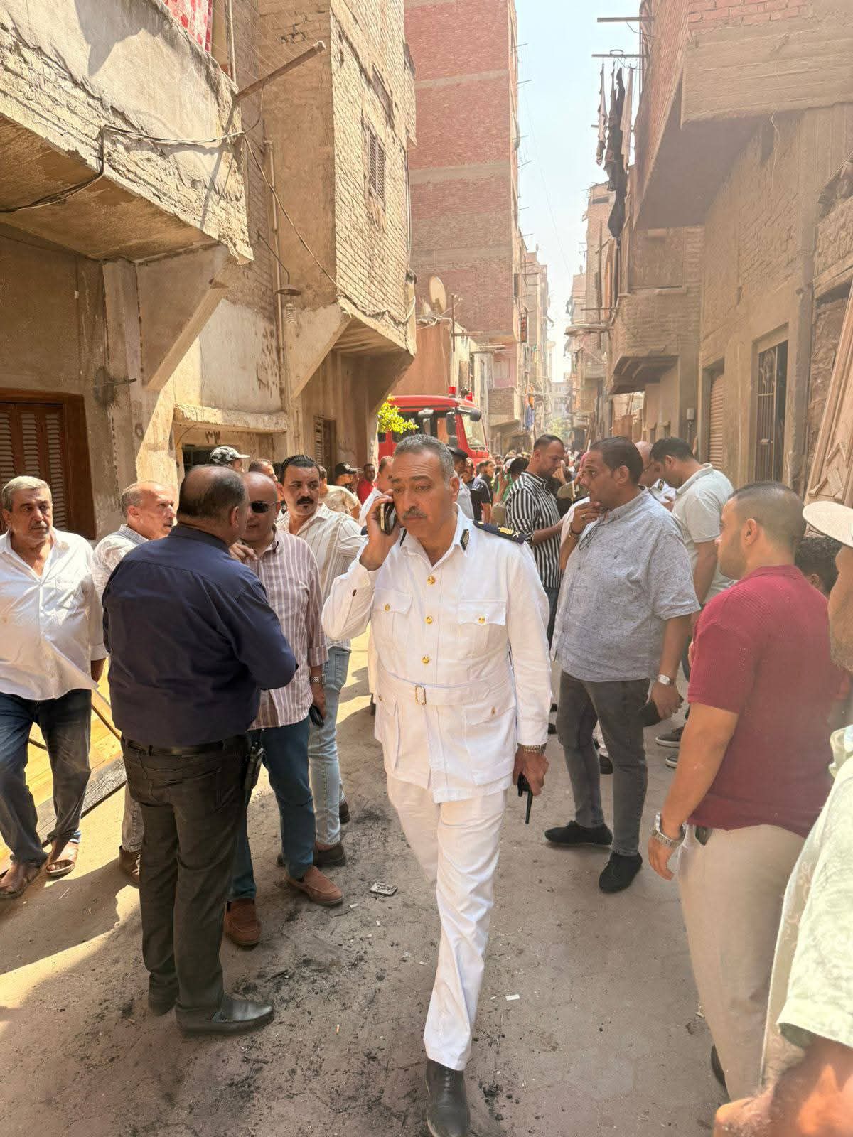 الحريق في مغالق الخشب