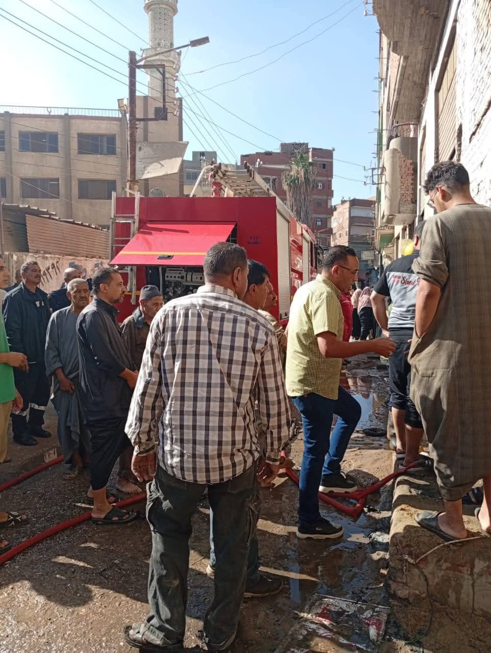 صورة إضافية من الحريق