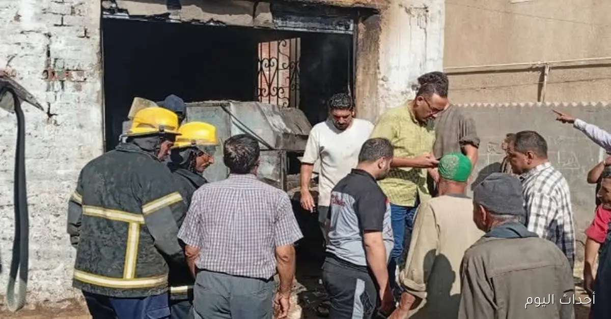 إخماد حريق في مخبز سياحي بالمنوفية دون وقوع إصابات مع صور توضيحية
