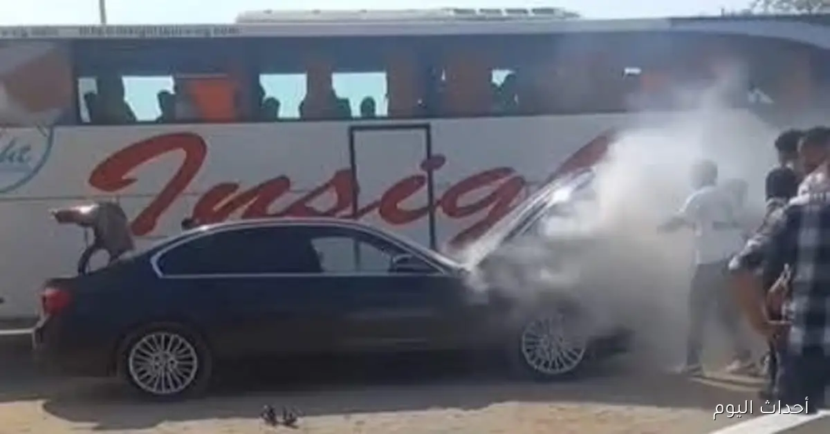 الغندور يوجه رسالة لشوبير بعد حريق سيارته بعيداً عنه