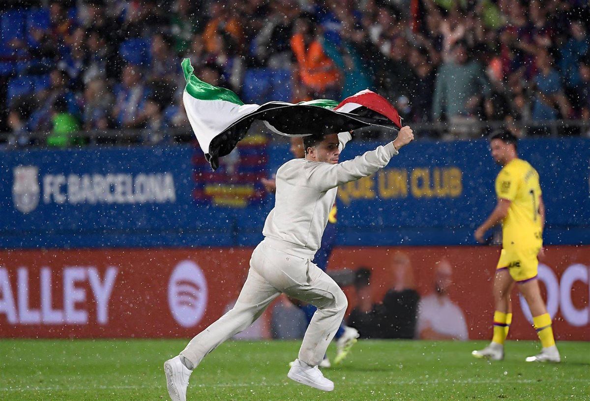 صورة من المباراة