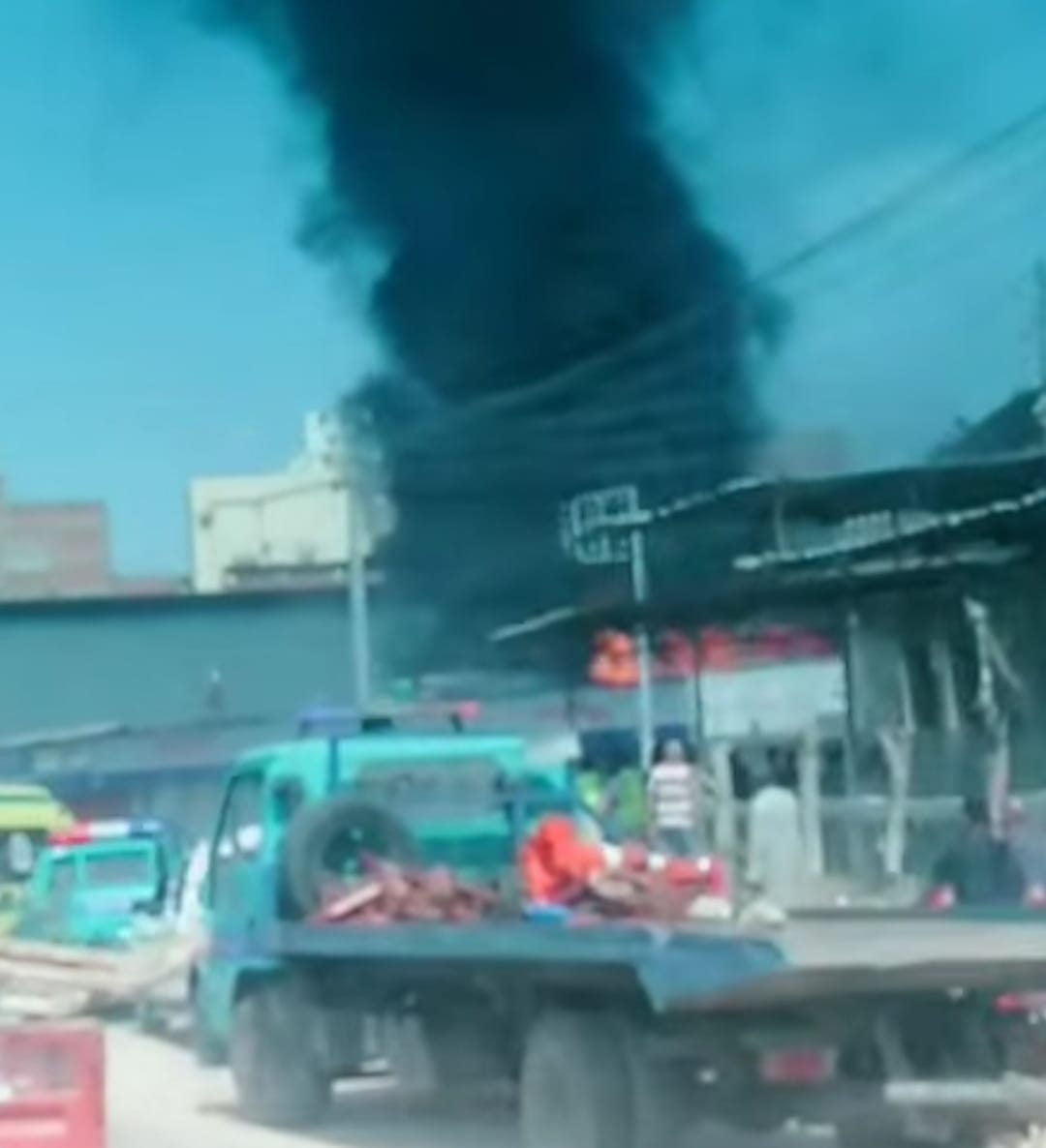 حريق في طنطا