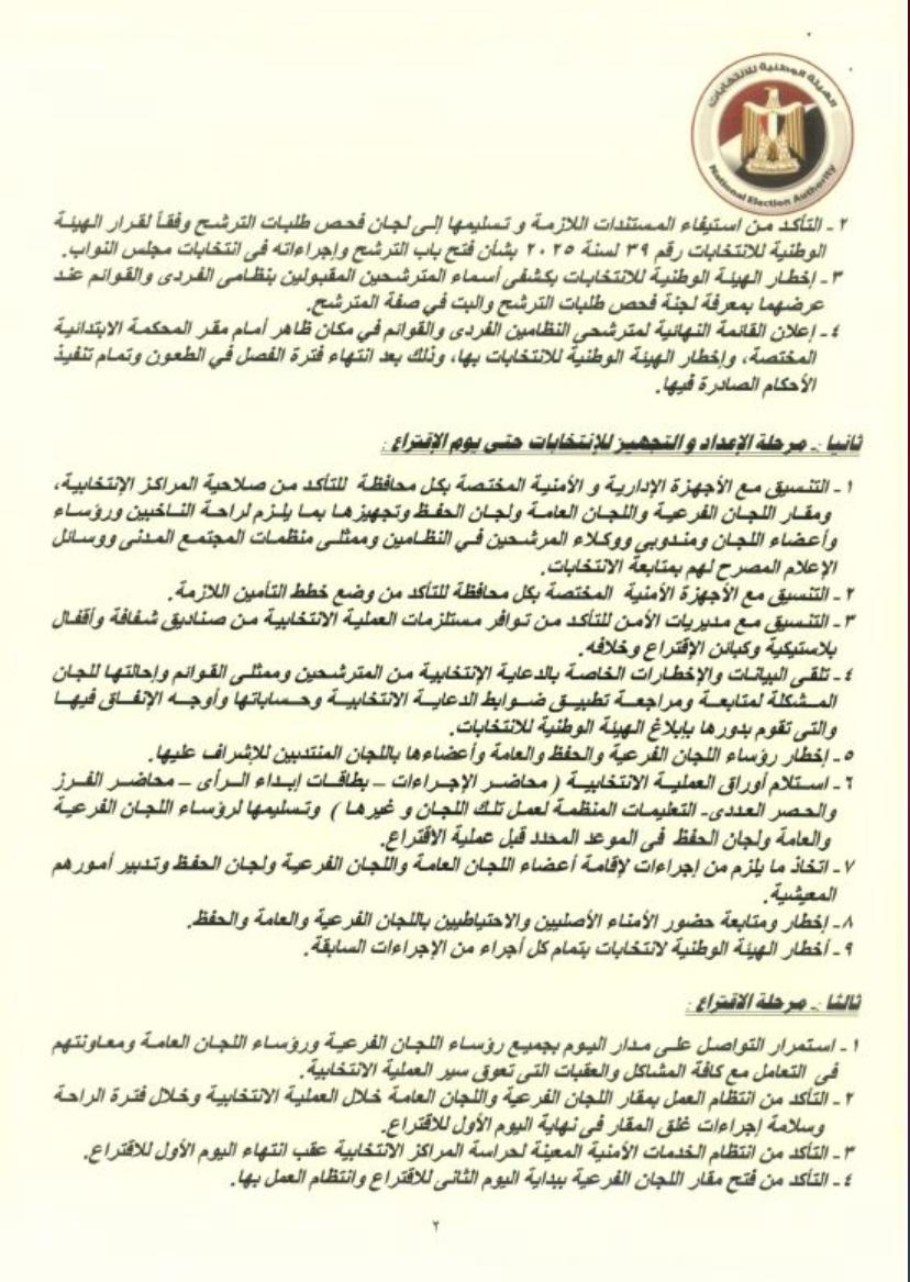 الانتخابات