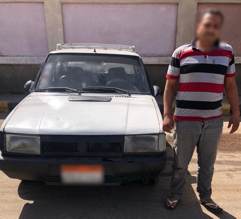 صورة توضيحية لواقعة سائق التاكسي