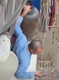 تهديد الجيران بأسطوانة غاز