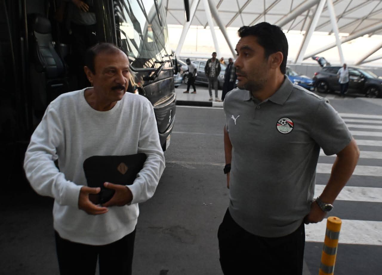 منتخب مصر في التدريبات