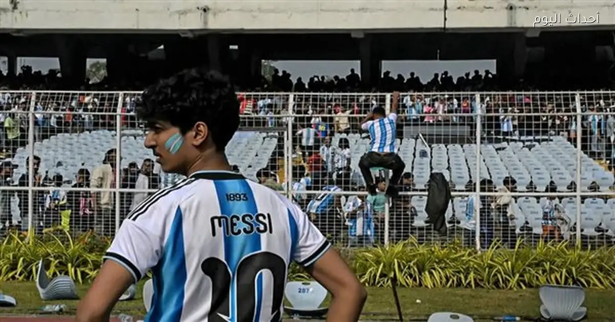 الهروب والقبض على المنظم تفاصيل فوضى ميسي في الهند