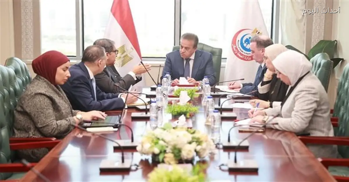 وزير الصحة يناقش التعاون مع إي فاينانس وإي هيلث في الخدمات الصحية