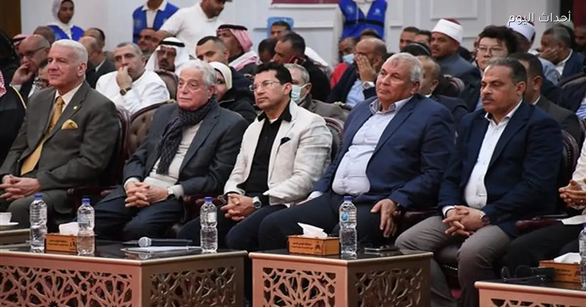 وزير الشباب ومستشار رئيس الجمهورية يحضران ندوة حول الأمن القومي