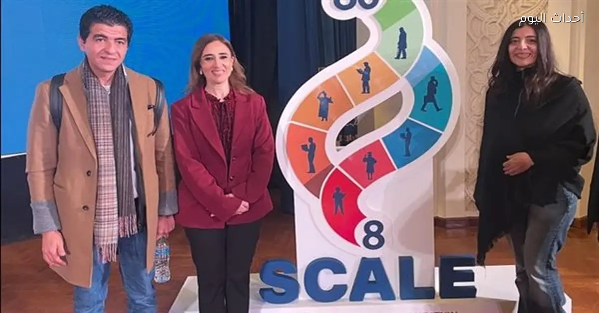 محمد أبو النجا نجاتي أول خريج يحصل على Scale Pin من الجامعة الأمريكية بالقاهرة