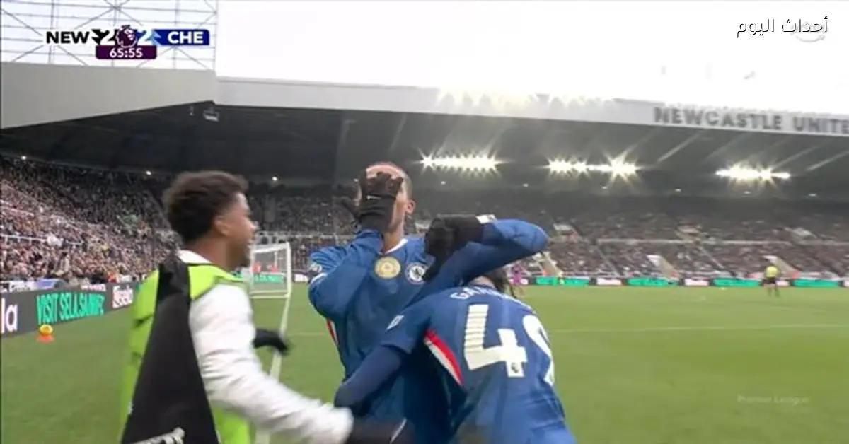تشيلسي يتعادل مع نيوكاسل 2-2 في مباراة مثيرة “فيديو”