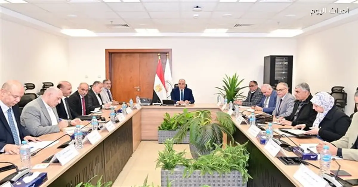اجتماع دوري للجنة تنظيم إيراد نهر النيل برئاسة هاني سويلم
