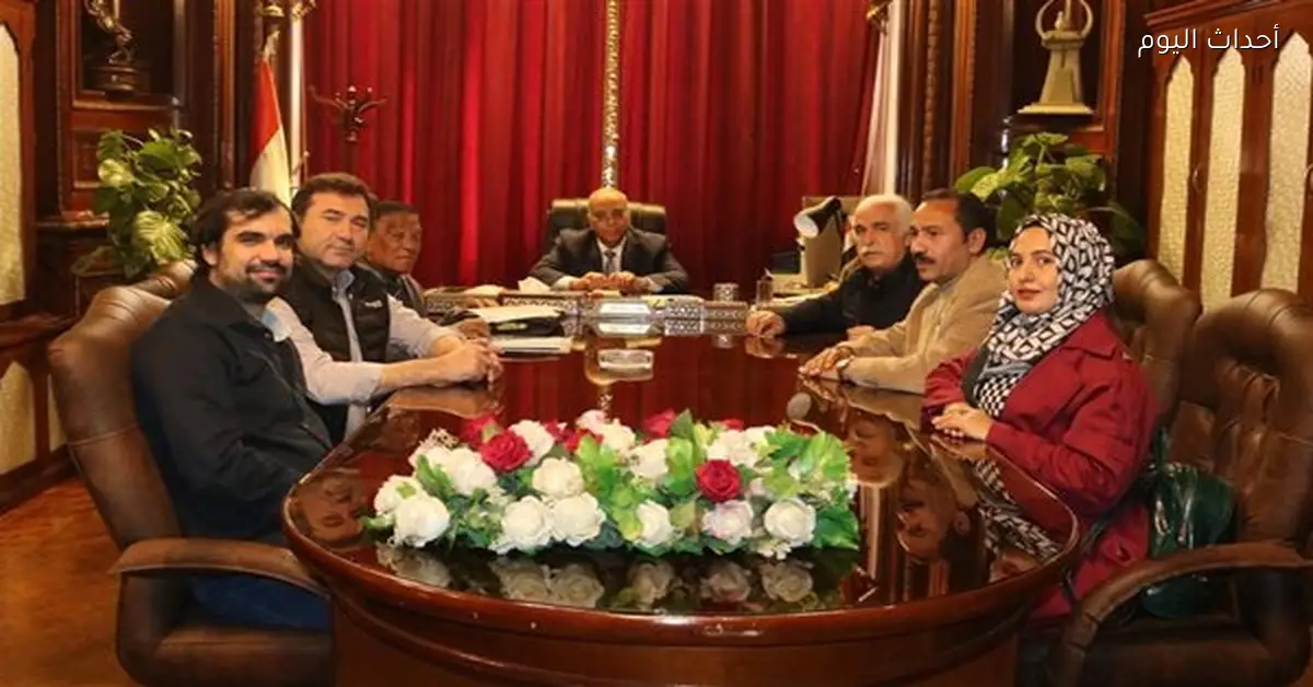 وفد علمي من جامعة سلجوق التركية يزور بحوث الصحراء