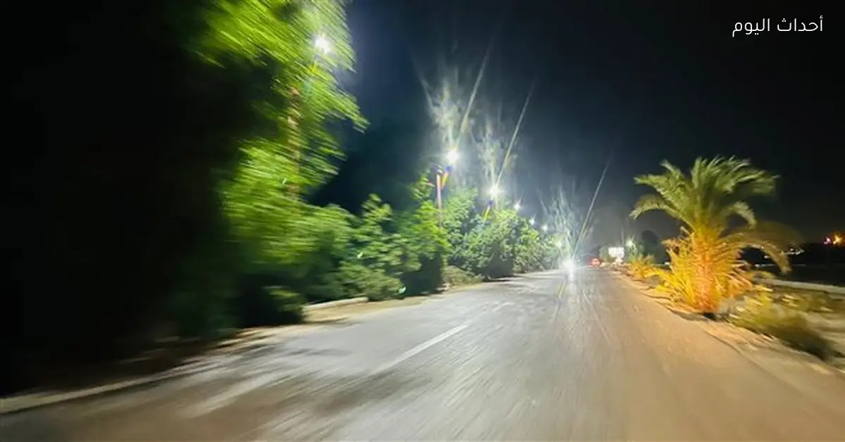 محافظ قنا يوجه بإضاءة الطريق الزراعي قنا الأقصر