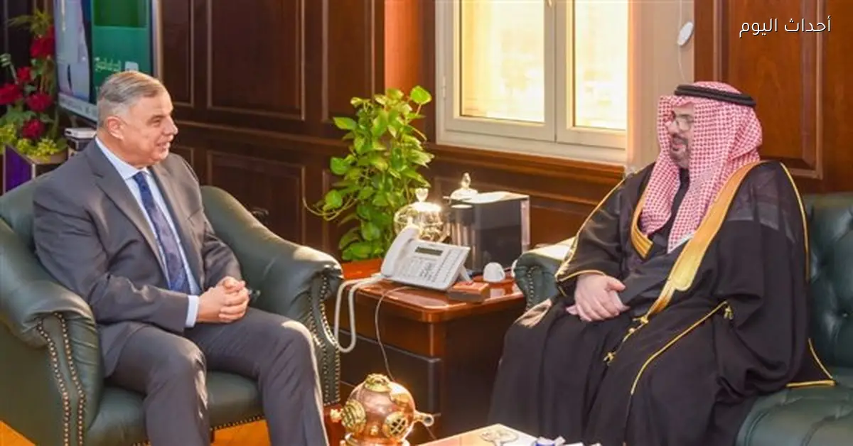 محافظ الإسكندرية يستقبل القنصل السعودي الجديد