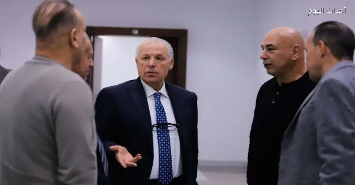 أبو ريدة يلتقي بالمنتخب قبل مباراة زيمبابوي غداً