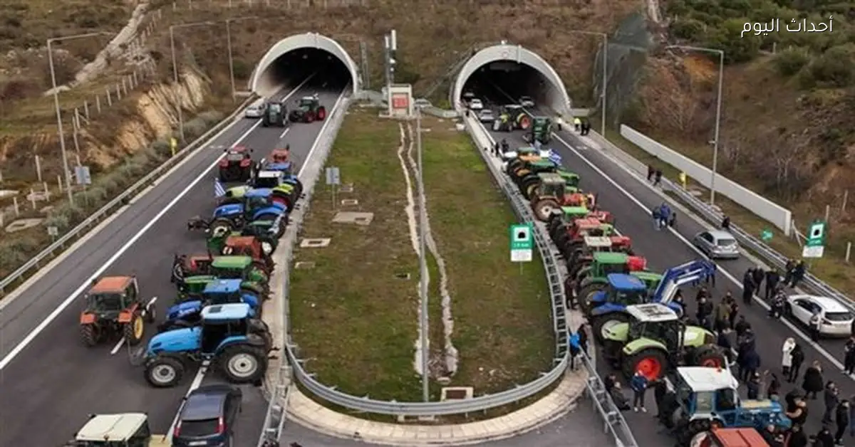 احتجاجات المزارعين في اليونان تتواصل للأسبوع الرابع