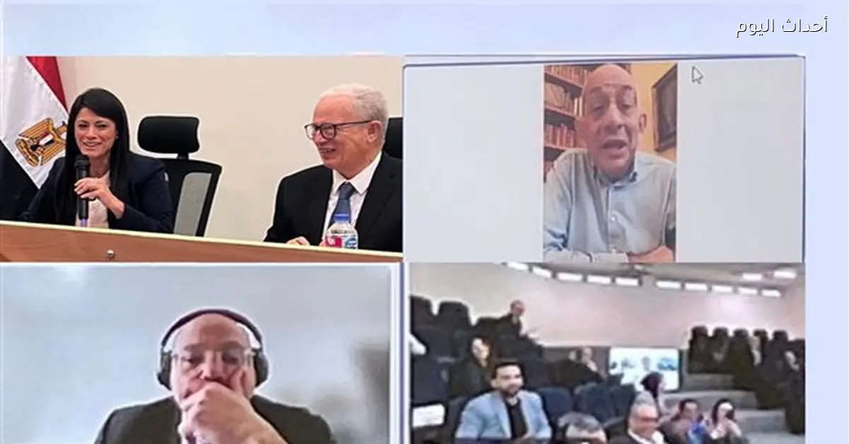 المشاط تقدم السردية الوطنية للتنمية أمام المجلس الاقتصادي