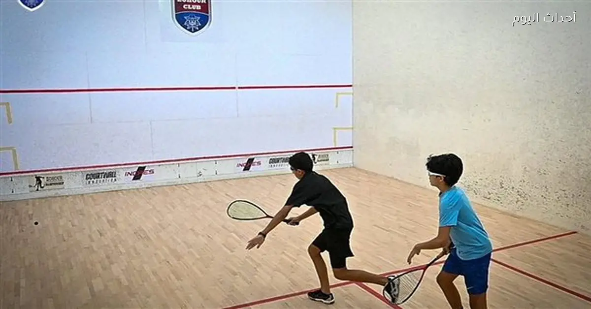 بطولة الزهور المفتوحة للإسكواش تبدأ بإجراءات طبية مشددة
