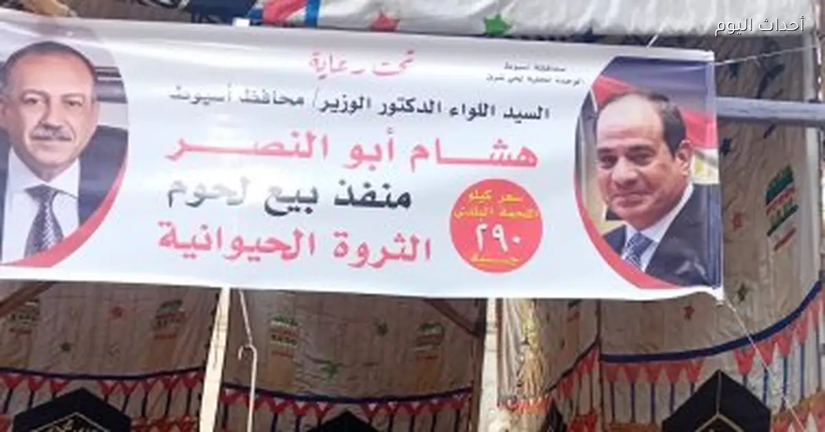 بيع اللحوم البلدية في أسيوط بـ290 جنيها للكيلو مع خطة للتوسع