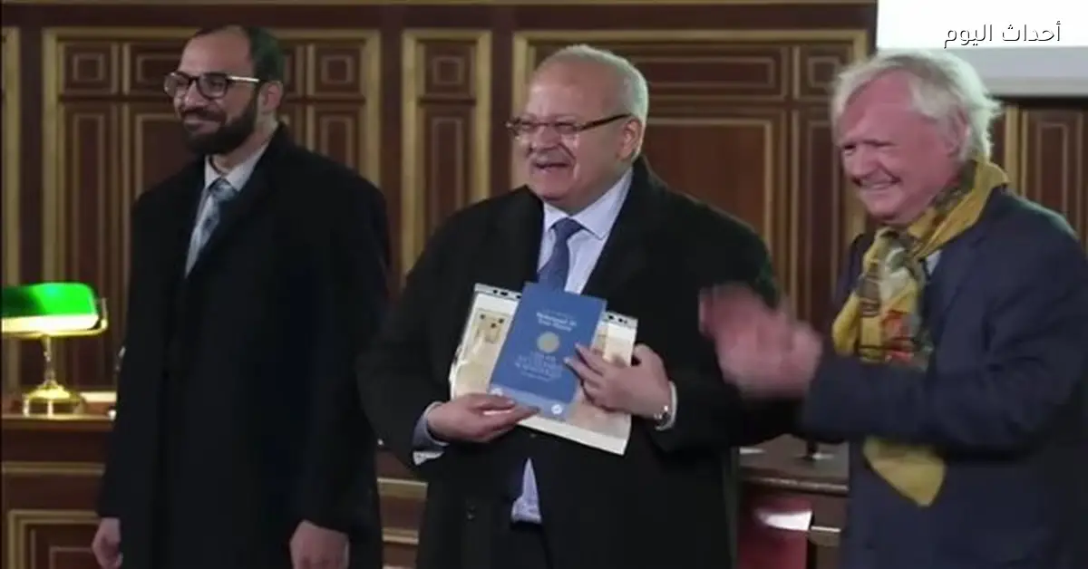 جامعة السوربون تكرم الخشت لمحاضرته عن العقل والدين