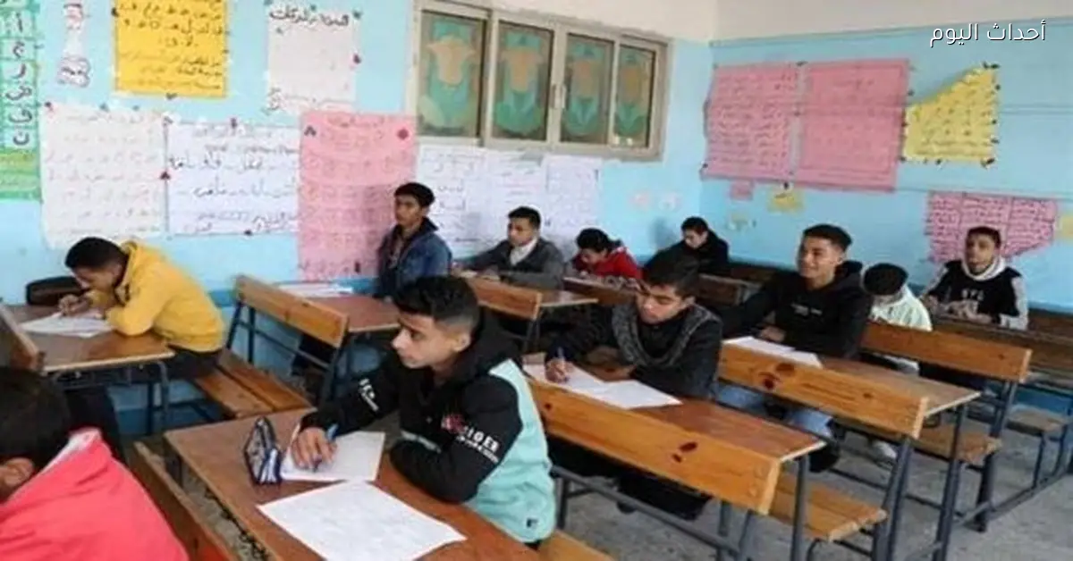 جدول امتحانات الصف الثالث الإعدادي 2026 لمحافظة الجيزة بالصور