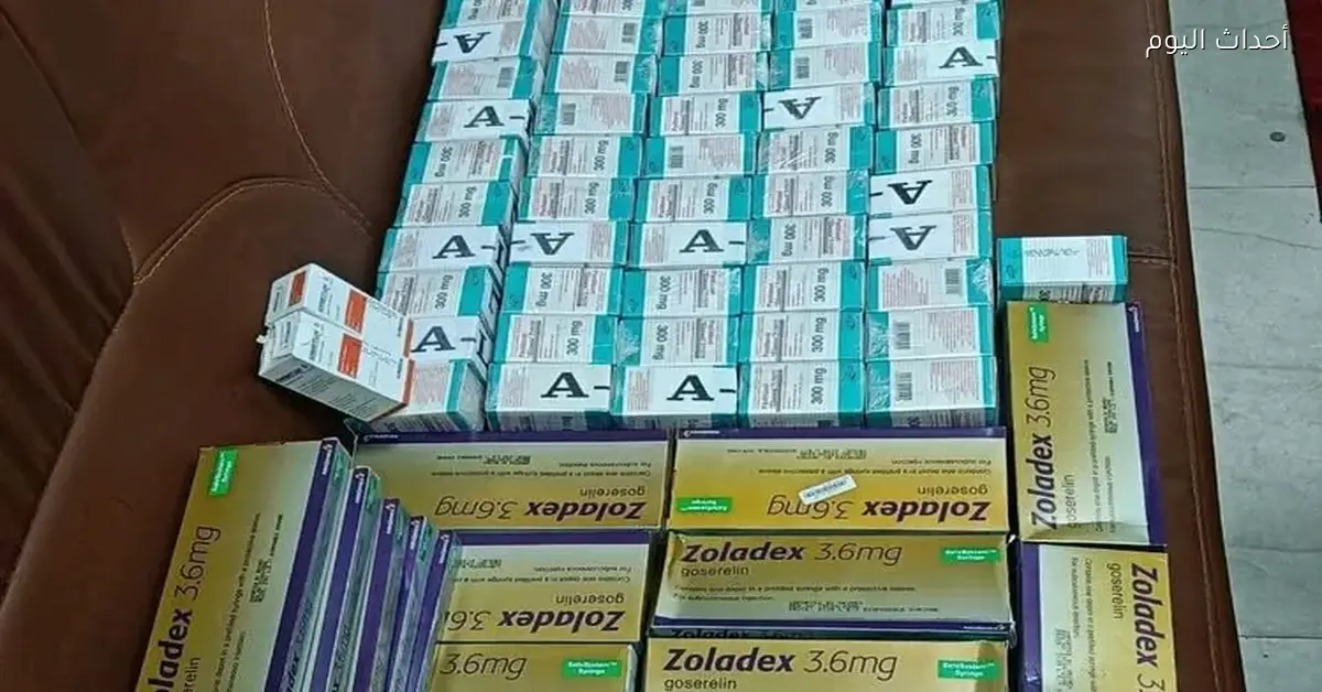 جمارك السلوم تضبط محاولة لتهريب أدوية أجنبية